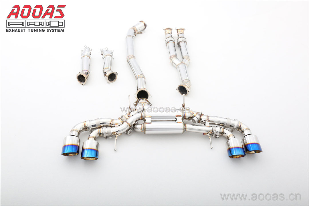 2018 Nissan GTR All SS304 / Downpipe + Y Pipe + Valvetronic Catback System
